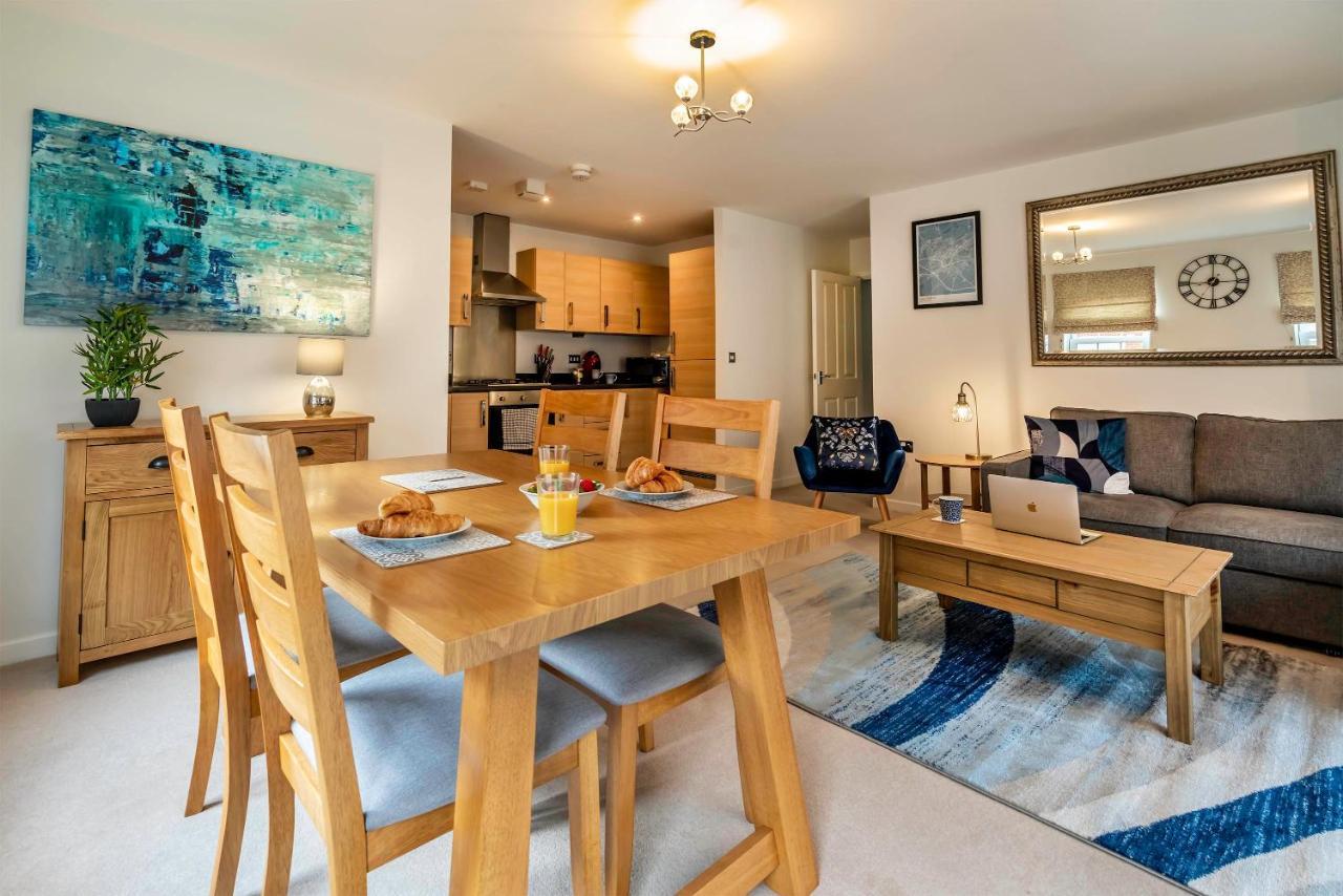 The Augustine - Modern Two Bed Ground Floor Apartment With Parking Canterbury Dış mekan fotoğraf